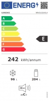 Lednice Gorenje NRK6192AXL4 energetický štítek new